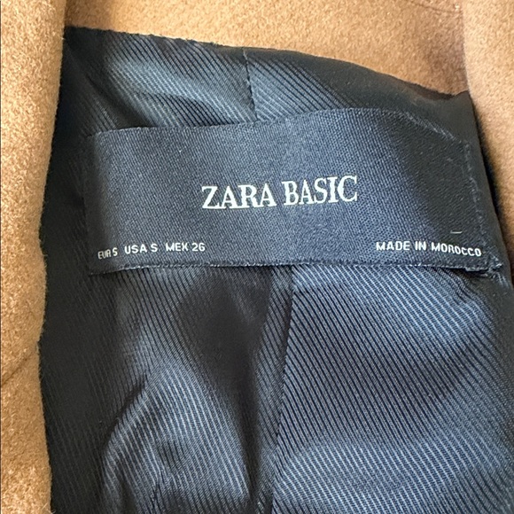 Zara Camel Trench Coat - Picture 3 of 4